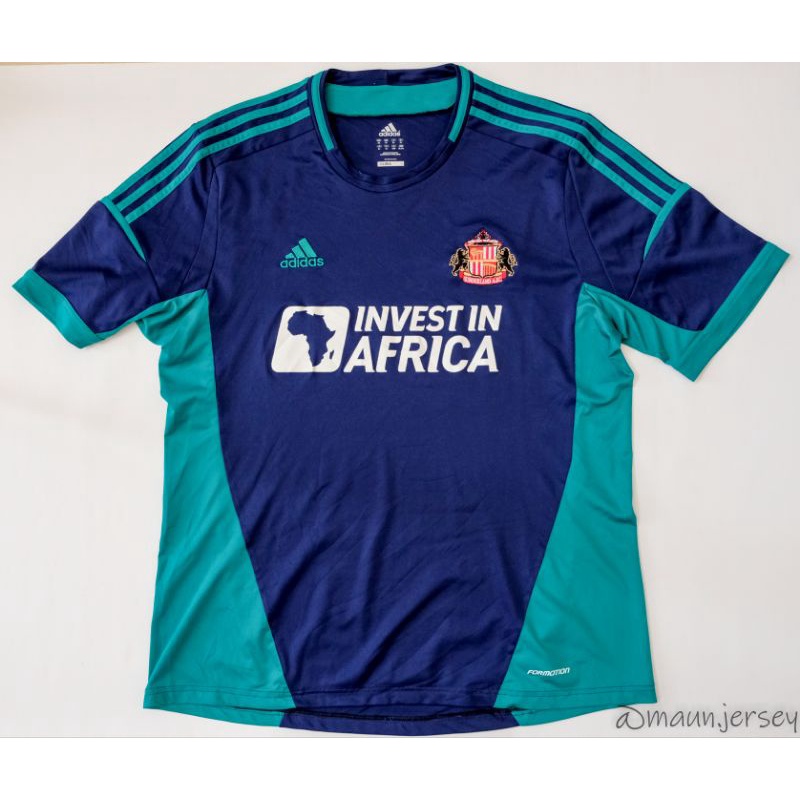 Áo Thun In Họa Tiết Sunderland Away 2012/13 size XL