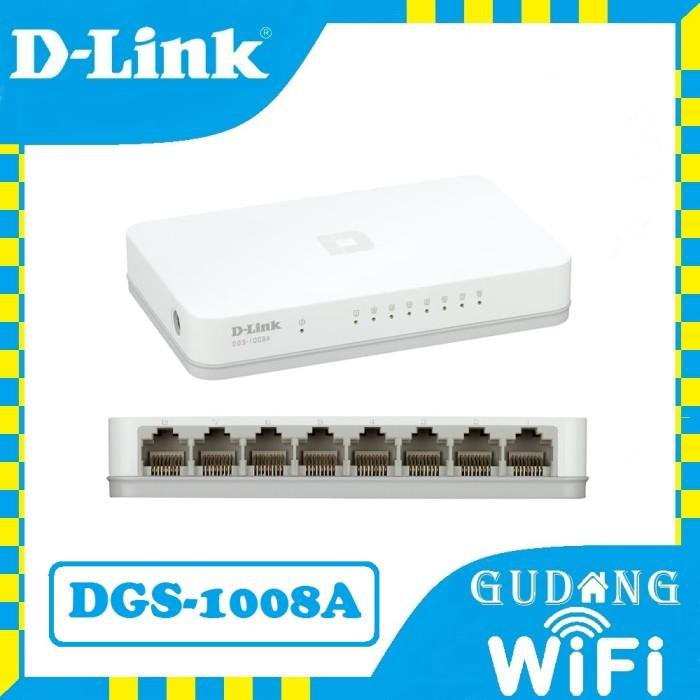 Công Tắc Chuyển Đổi Dvs | Dlink Dgs-1008A 8 Cổng Gigabit 10tvira