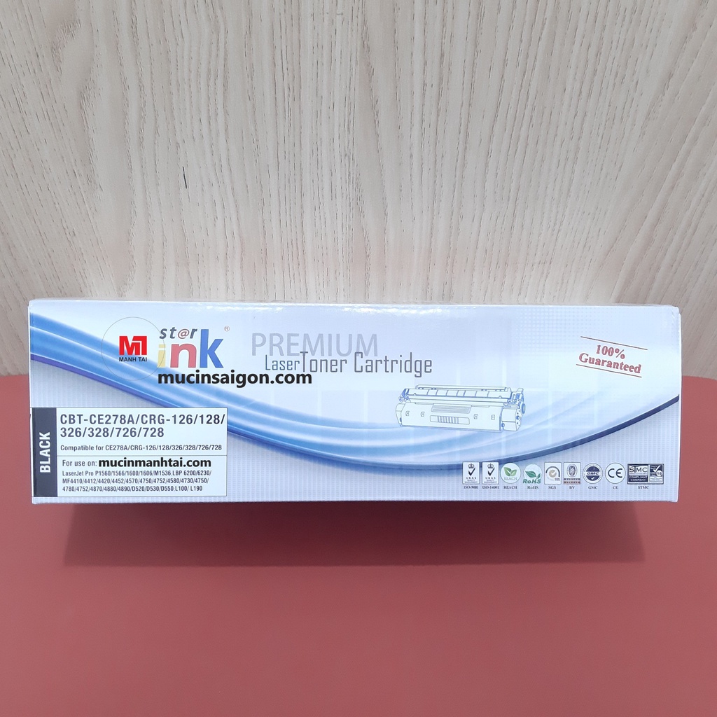 Mực in CBT- CE278A dùng cho máy in HP P1560/ 1566/ 1606/ M1536 Canon 6200/ 6230/ M4410/ 44570/ 4730