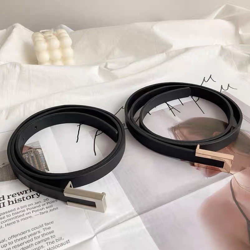 Thắt lưng váy đơn giản thắt váy áo sơ mi Phụ kiện thắt lưng có đục lỗ cho nàng