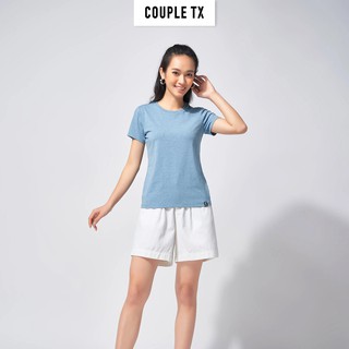Áo Thun Cổ Tròn Nữ Couple TX WTS 2030