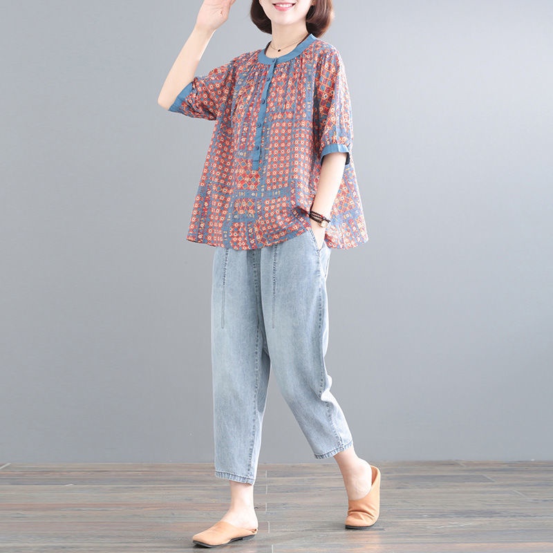 Bộ Đồ Thời Trang Dáng Rộng In Hình One Piece Kiểu Retro Cá Tính Cho Nữ