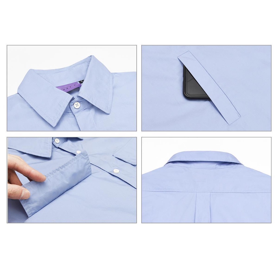 Áo Sơ Mi Tay Dài Dễ Phối Đồ Hợp Thời Trang Cho Nam