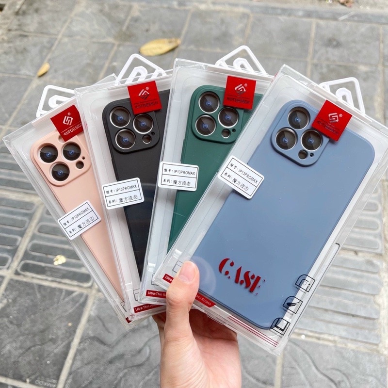 Ốp lưng KST màu chống bẩn iPhone 14 Pro Max, 14 Plus, 13, 13 Pro, 13 Pro Max Silicon mềm mịn siêu đẹp full box