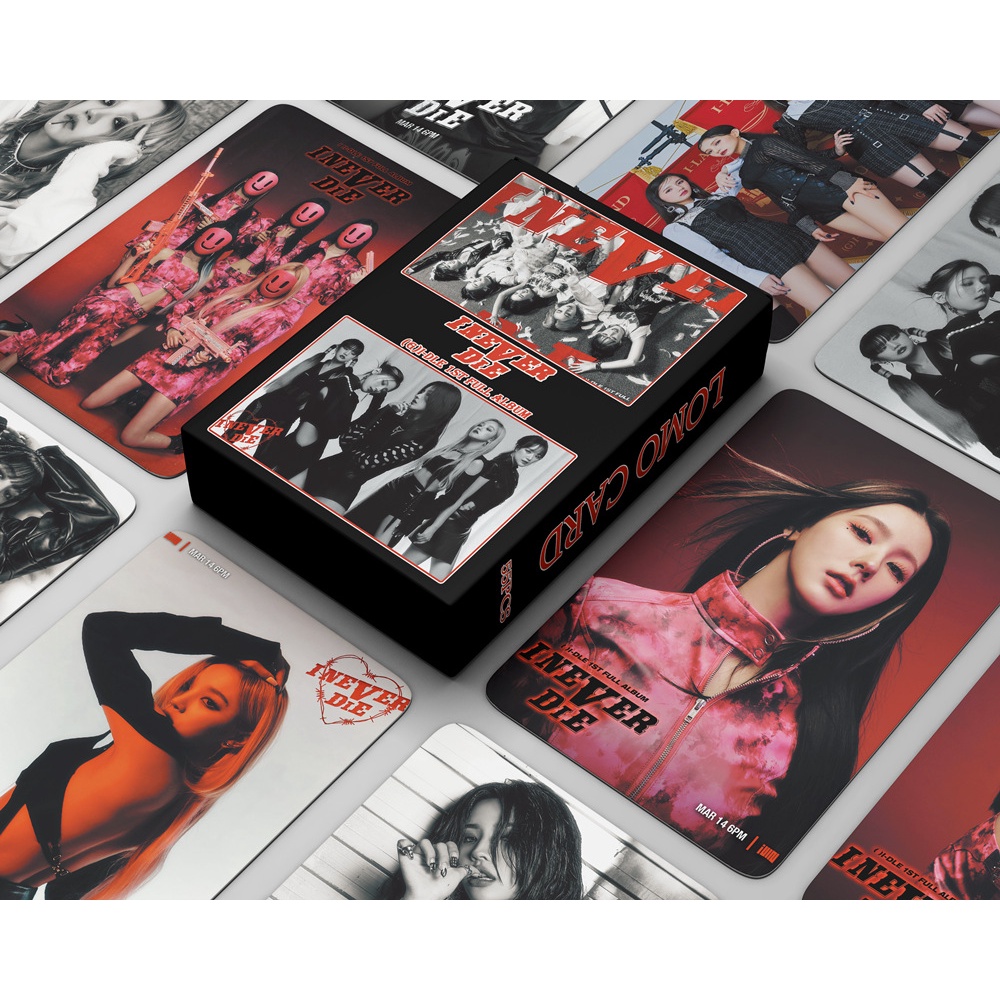 Set 54 Tấm Thẻ Ảnh Lomo Sưu Tầm Các Thành Viên Nhóm Nhạc Kpop