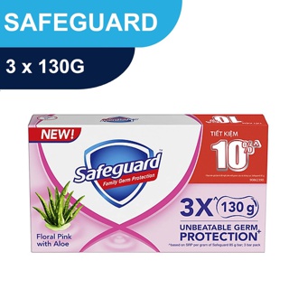Xà Phòng Tắm Safeguard Nha Dam Và Hương Hoa Thơm Ngát