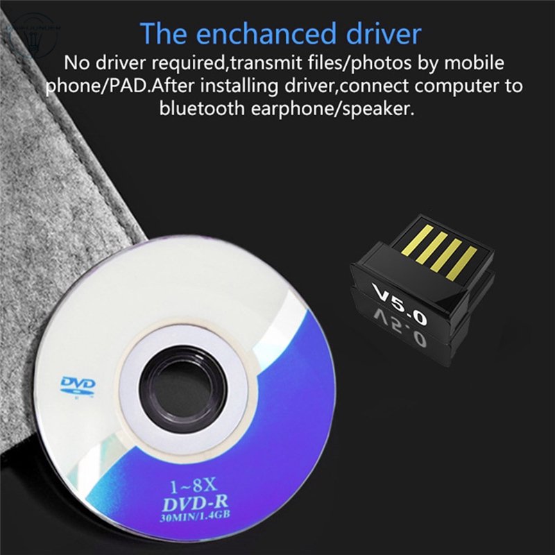 Đầu Usb Bluetooth 5.0 Truyền Tín Hiệu Âm Thanh Chất Lượng Cao