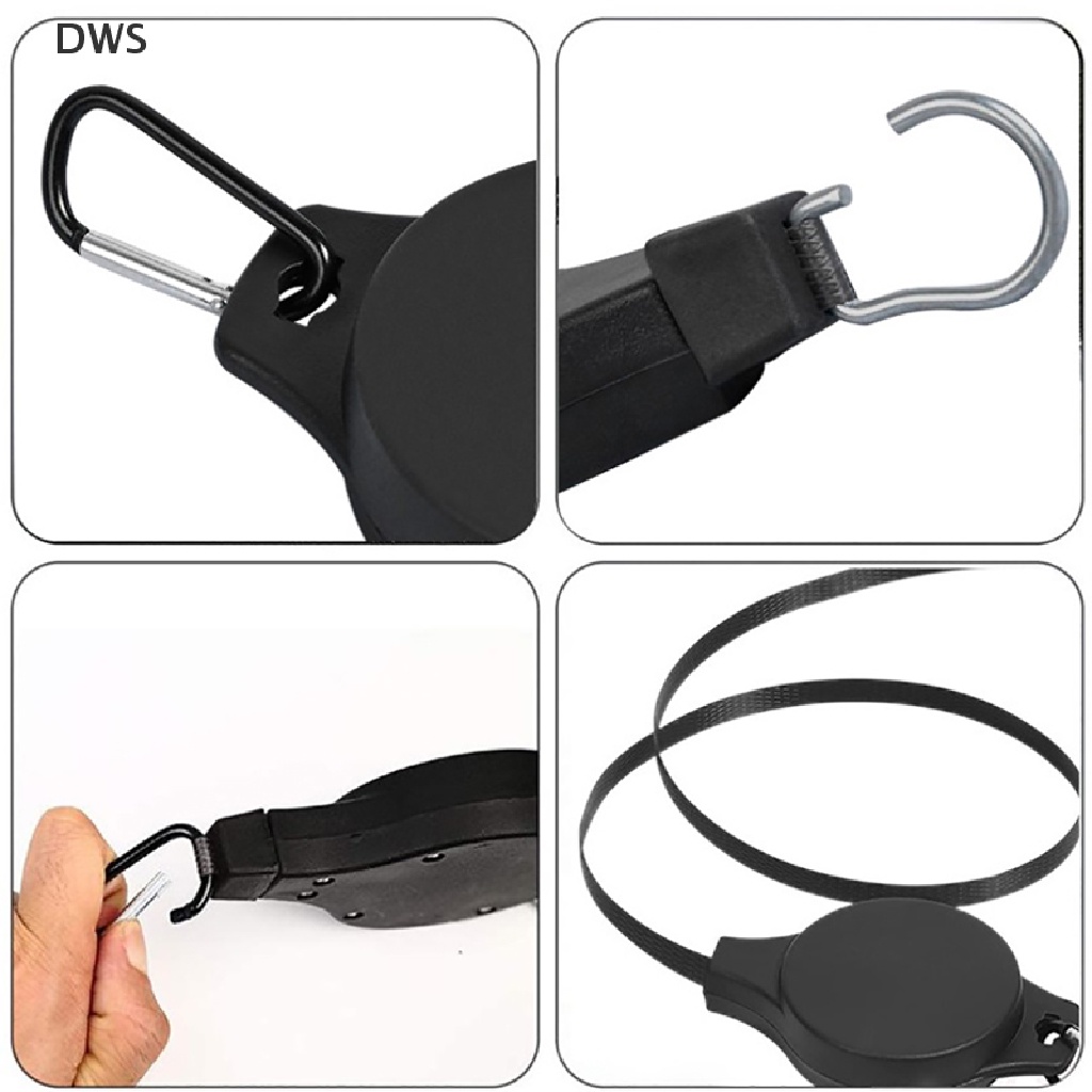 Móc Ròng Rọc Treo Chậu Cây Có Thể Thu Gọn Siêu Tiện Lợi