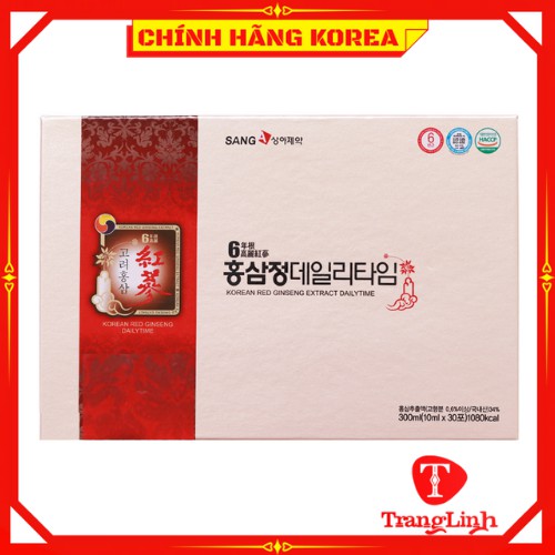 Nước hồng sâm SangA hàn quốc, hộp 30 gói - Hồng sâm hàn quốc Korea Red Ginseng - tranglinhkorea