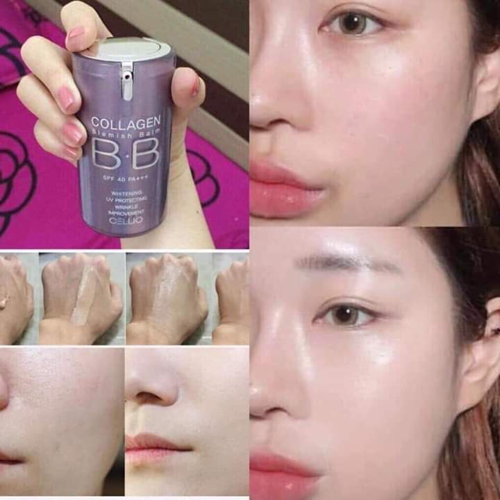 Kem nền BB Cream Collagen Cellio