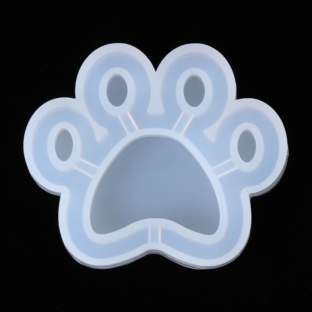 Khuôn Silicone Cát Chảy Hình Bướm|Khuôn Làm Móc Khóa/ Trang Sức Hình Dấu Chân Mèo Bằng Nhựa Epoxy UV DIY