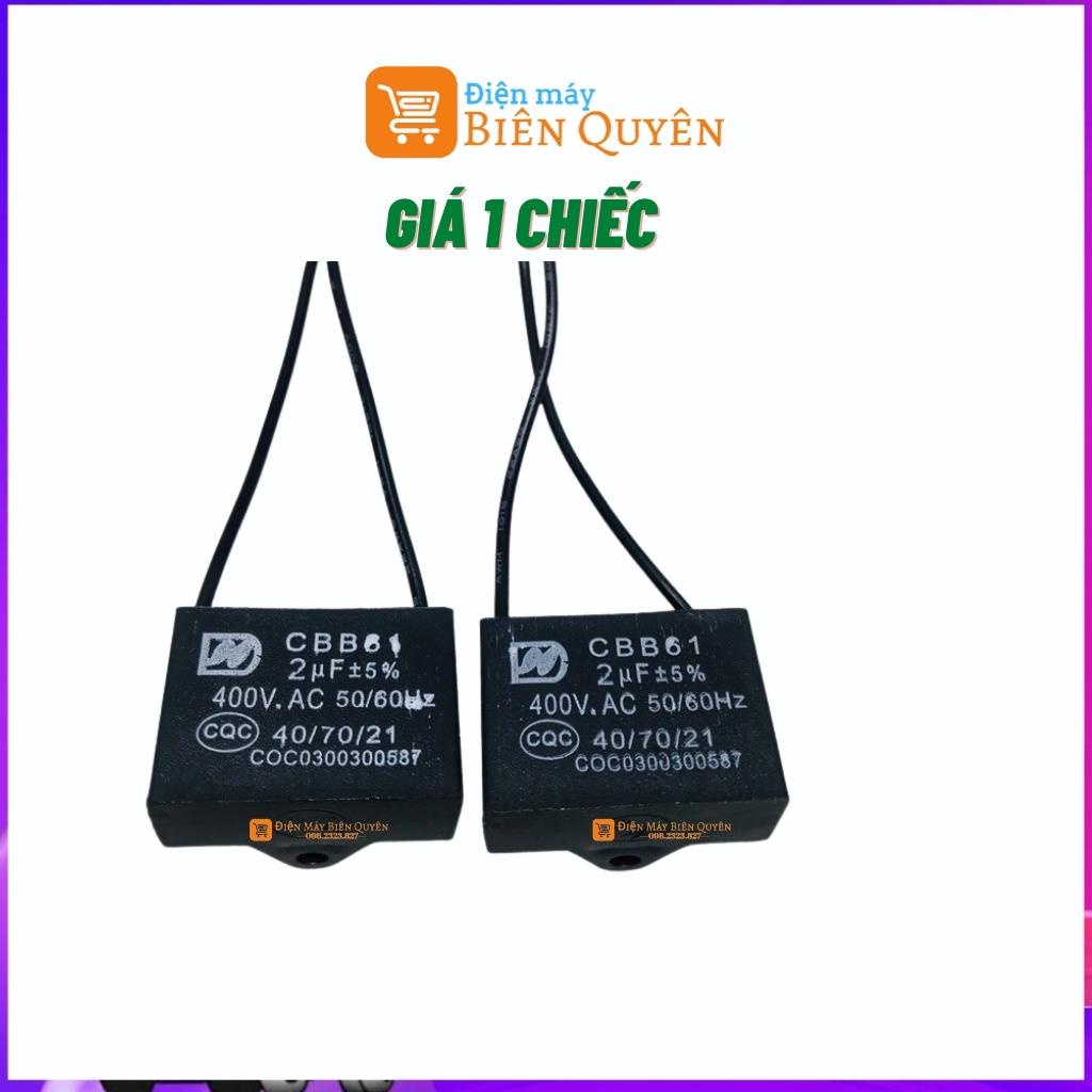 Tụ Quạt 1.5- 4UF Hàng Cao Cấp
