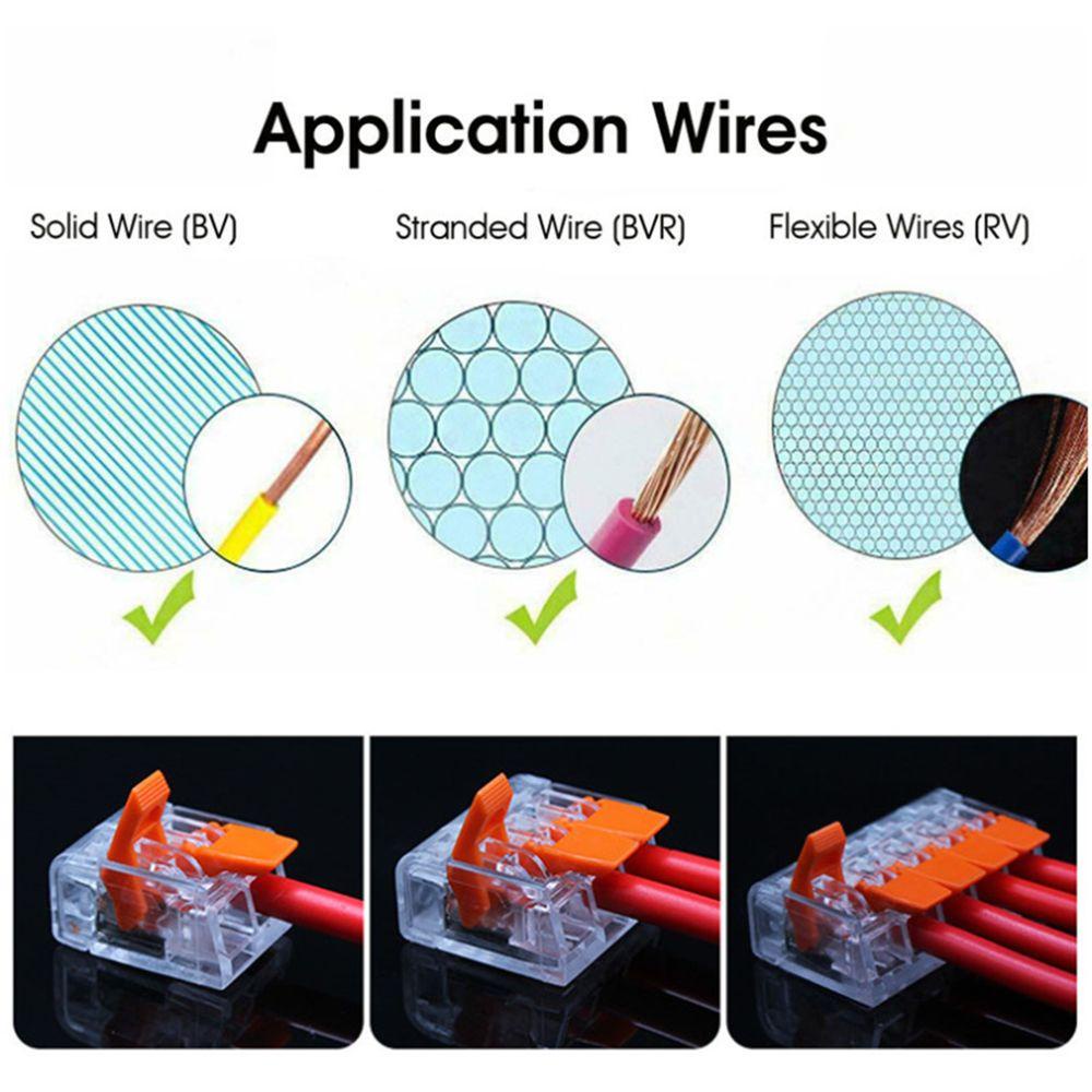 Set 10 Đầu Nối Dây Điện Chất Lượng Cao