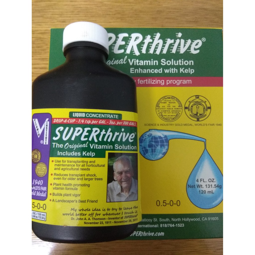 Super thrive kích thích tăng trưởng hoa lan, cây kiểng - chai 120 ml