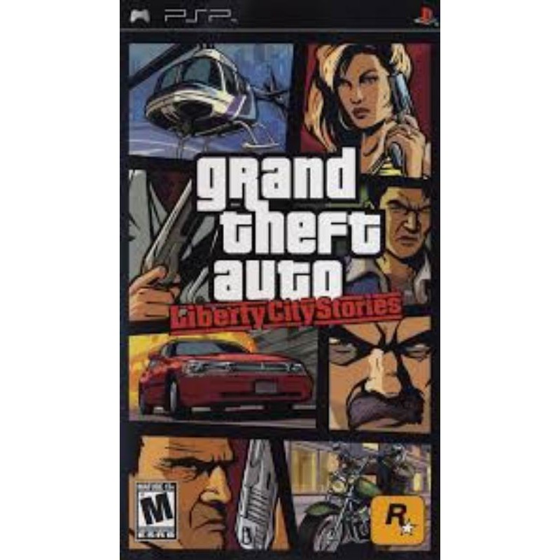 Psp Playstation Máy Chơi Game Cầm Tay Gta Liberty City Chất Lượng Cao