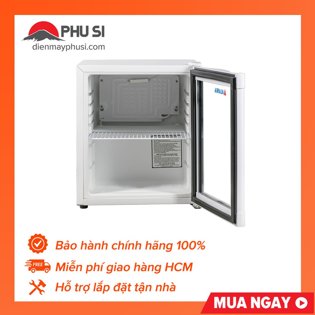 [Chỉ giao HCM] Tủ mát mini Alaska 50 lít LC-50 (Trắng)