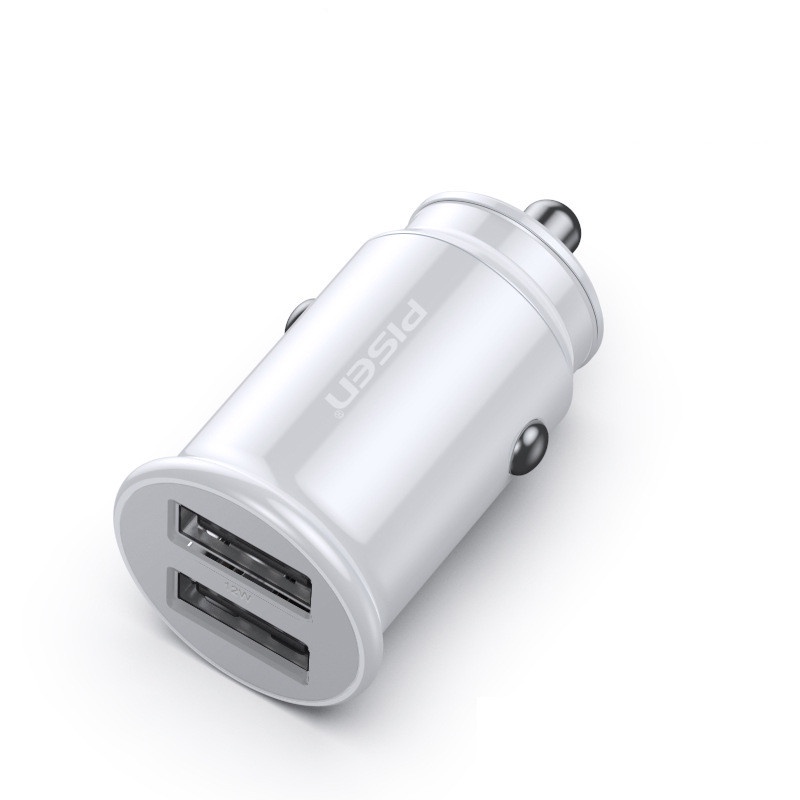 Tẩu Sạc Điện Thoại 2 Trong 1 Cho Xe Ô Tô Apple Android 12V / 24V