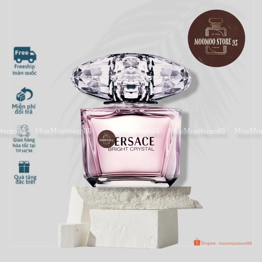 -𝐌𝐨𝐨𝐌𝐨𝐨- Vers ace Bright Crystal EDT | Nước hoa nữ | Nhẹ Nhàng và Tươi mát