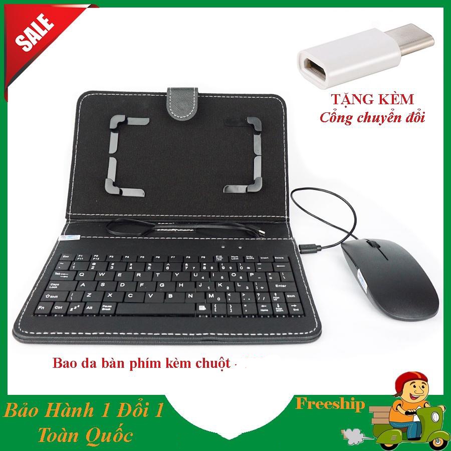 Bao da + bàn phím có chuột chơi game - Hàng chất lượng bảo hành lỗi 1 đổi 1
