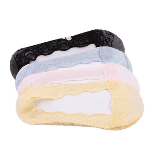 ZT5351 Tất ren chất cotton kháng khuẩn