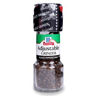 Tiêu Hạt Đen 35gr McCormick Gắn Dụng Cụ Xay/ Black Peppercorns Grinder - Úc