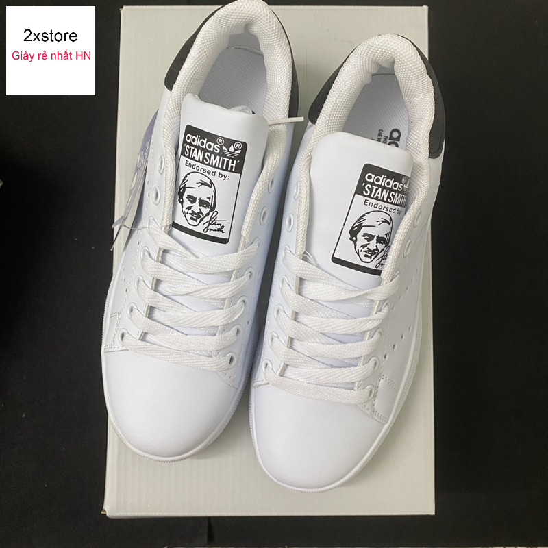 Giầy Stan smith đen trắng chất đẹp giá rẻ 36-44