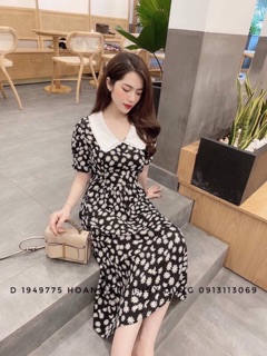 VÁY HOA NHÍ CHẤT ĐŨI LỤA