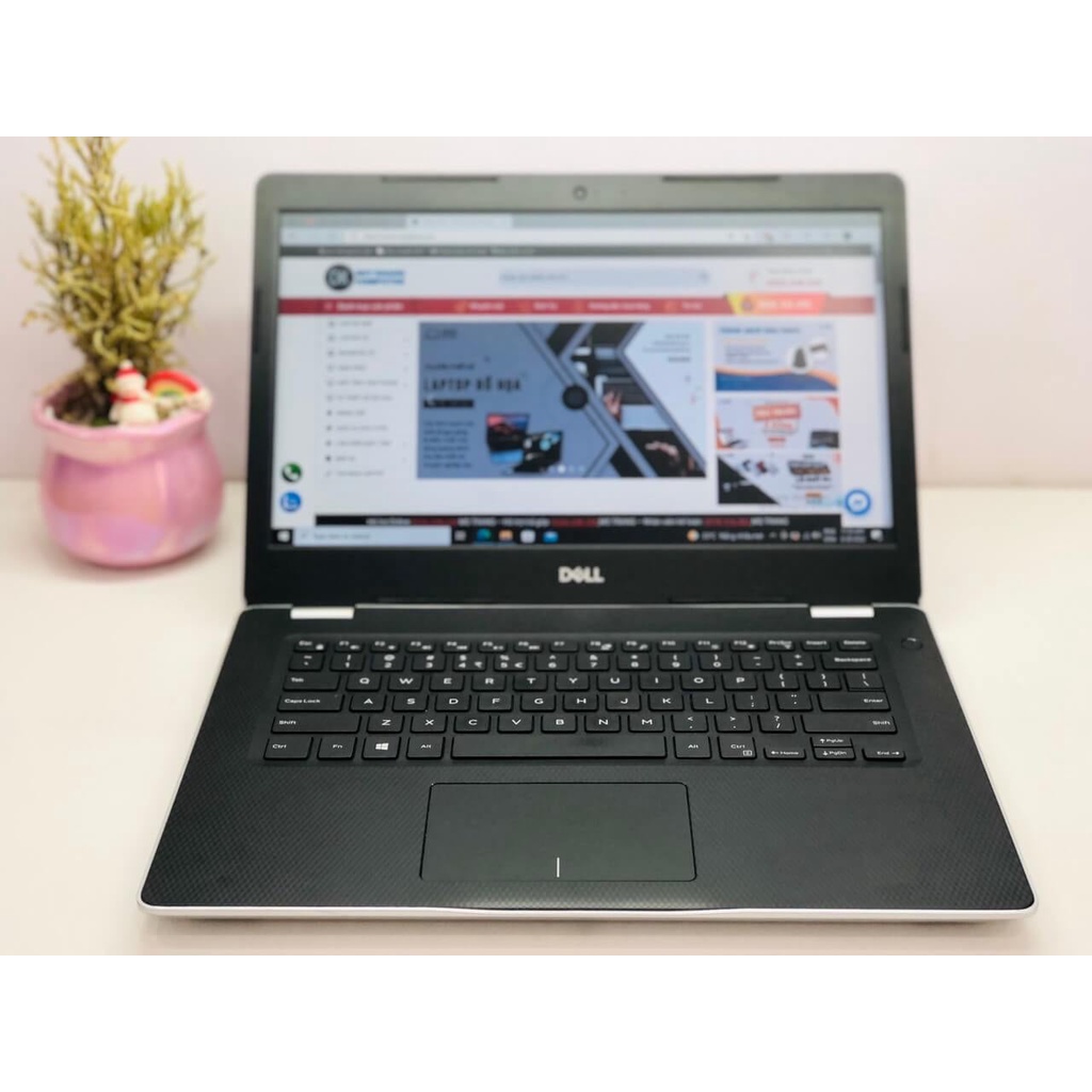Laptop cũ Dell inspiron 3480 cấu hình cao đáp ứng tốt nhu cầu văn phòng/học tập/giải trí/bảo hành 6 tháng.