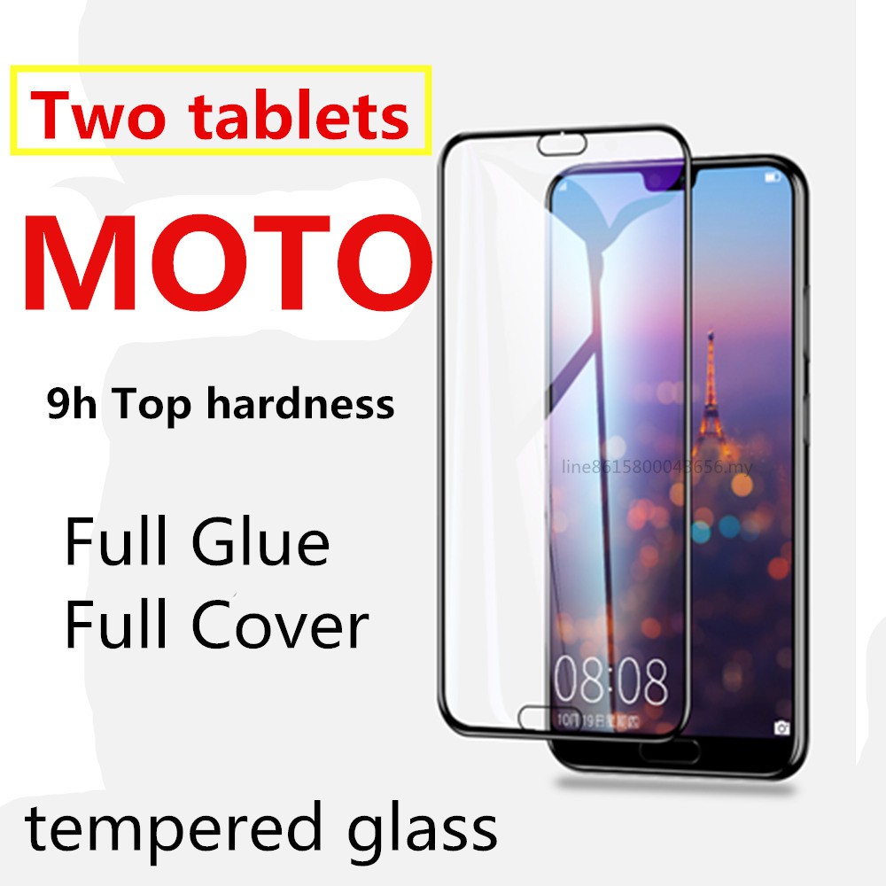 Kính Cường Lực Bảo Vệ Toàn Màn Hình Cho Moto One Zoom One Action E6 Plus One Vision G7 Play Power Plus Z4 Play Z3 G5S