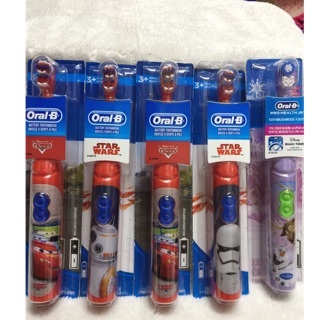 Bàn chải đánh răng oral -b , colgate chạy bằng pin dành cho trẻ em