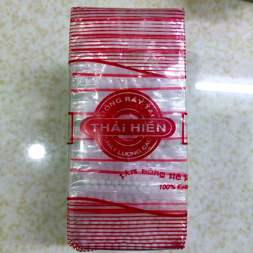 1 lốc gồm 12 gói tăm bông rái tai đủ màu