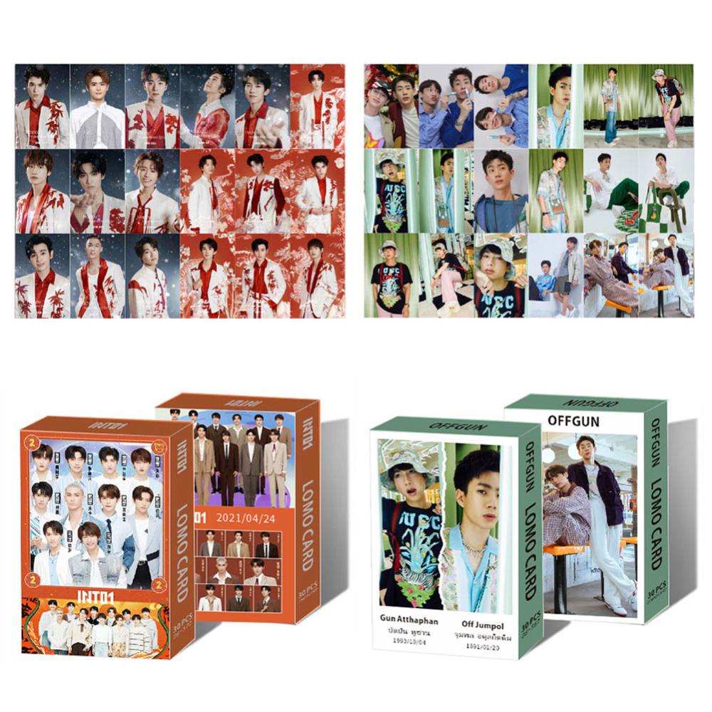 Bộ 30 Thẻ Ảnh Polaroid Jackson Off-Gun Bright Win GOT7 IVE Singto Krist