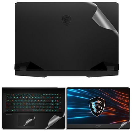 Miếng Dán Trang Trí Laptop 3 Mặt Nhám Trong Suốt 14 '' 15.6 '' 13 '' Inch MSI Z16 Ms157115 GF63 GS76 GF66 Vô Hình 15M MS-1563 GL62 GE62 GS70