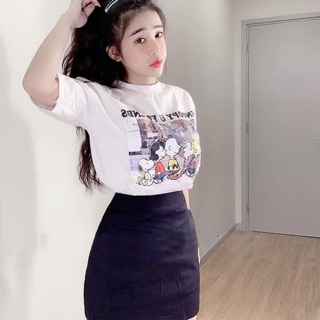 Set Chân váy Body Áo Thun