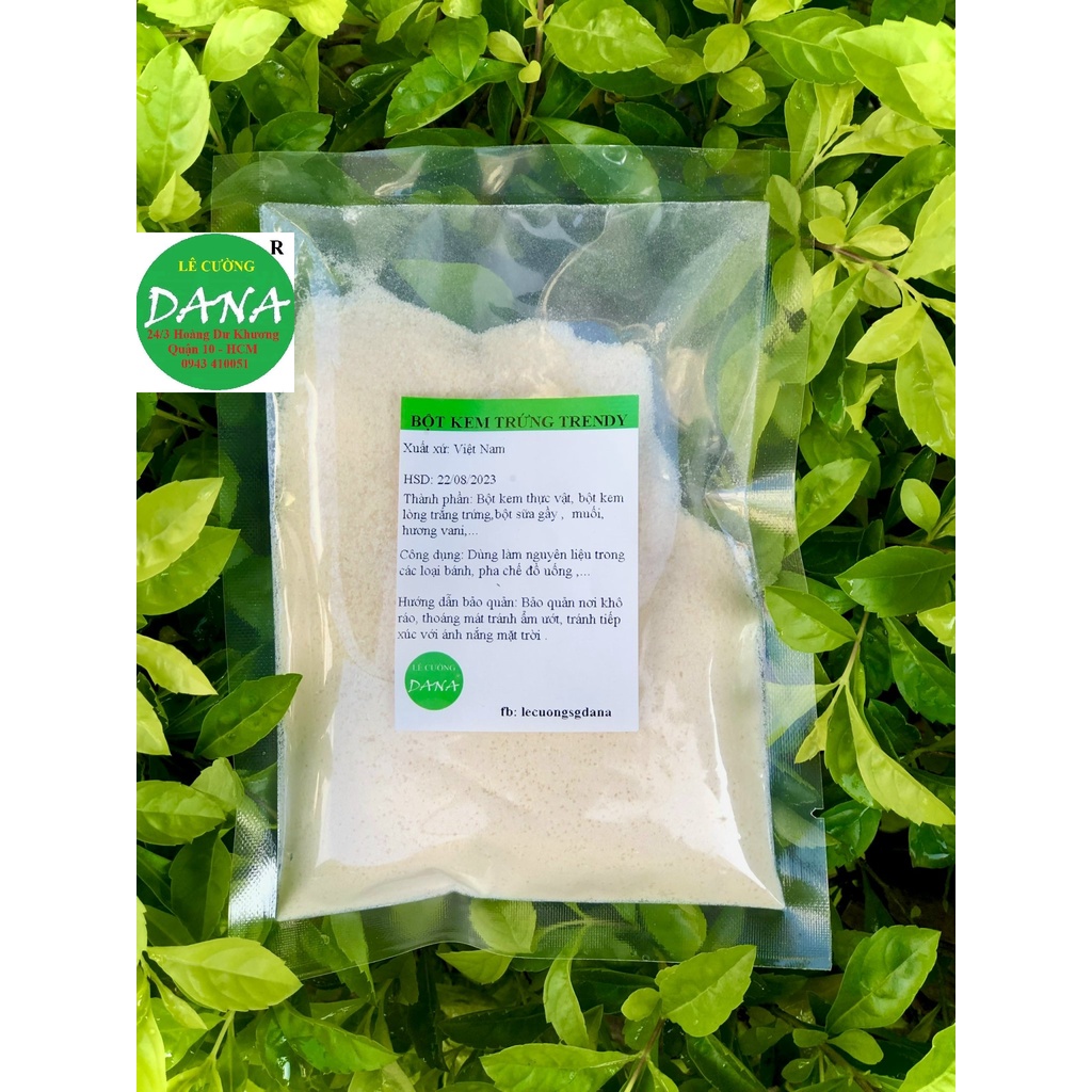 Bột kem trứng Trendy 100g