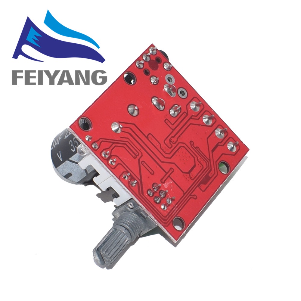 Bảng mạch khuếch đại âm thanh mini 12v hi-fi pam8610 2x10w