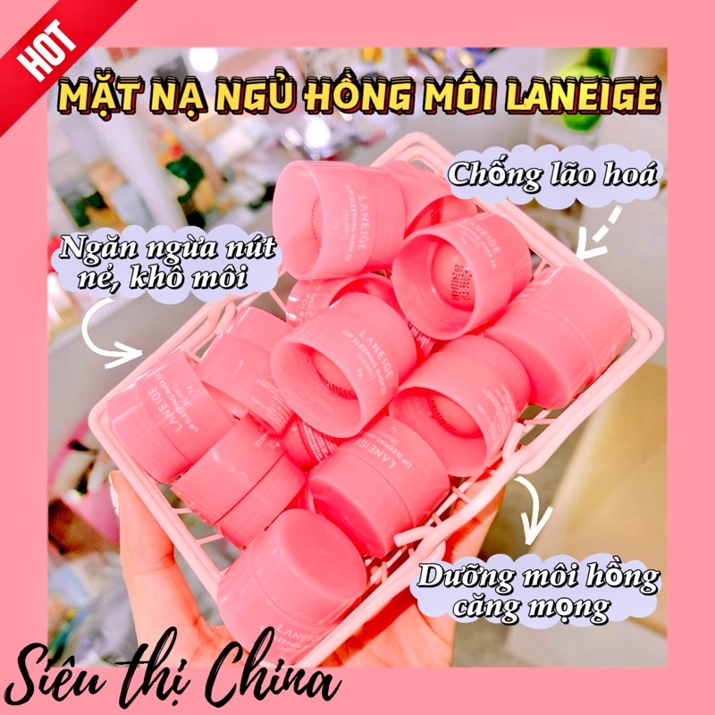 Hủ Mặt Nạ Ngủ Môi Dưỡng Ẩm Chống Lão Hoá LIP SLEEPING MASK BERY 3G Mặt Nạ Tẩy Da Chết Môi Chống Khô Môi Nứt Nẻ