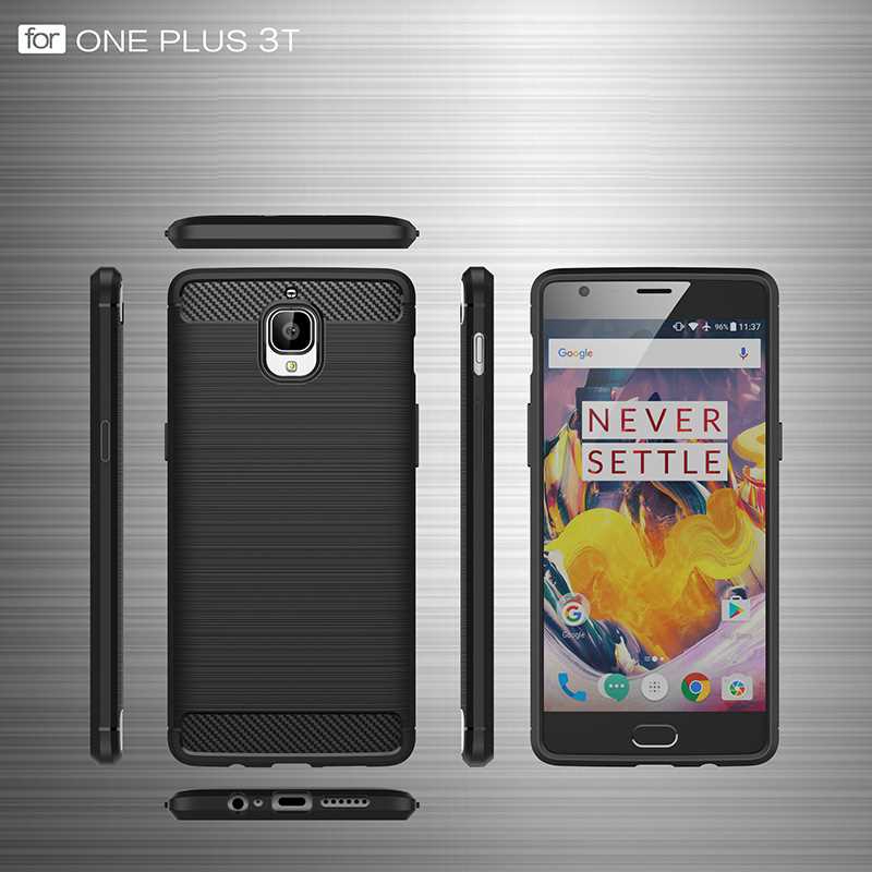 Oneplus 3T Case For Oneplus 3 Cell Phone Case Cover Fashion Shock Proof Soft Silicone 5.5"