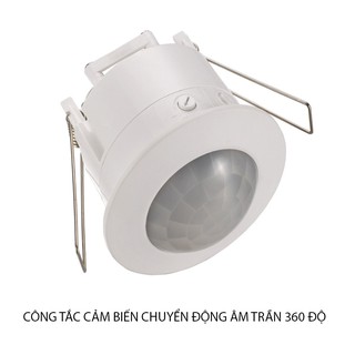 Công tắc cảm biến chuyển động hồng ngoại gắn nổi hoặc âm trần