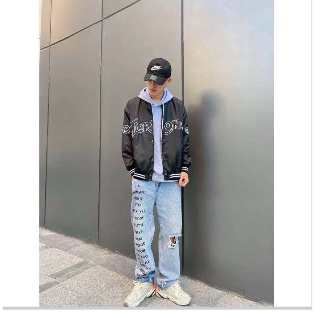ÁO KHOÁC DÙ BOMBER UNISEX NAM HIỆN ĐẠI NHẤT 2021 KHÁNH AN FASHION
