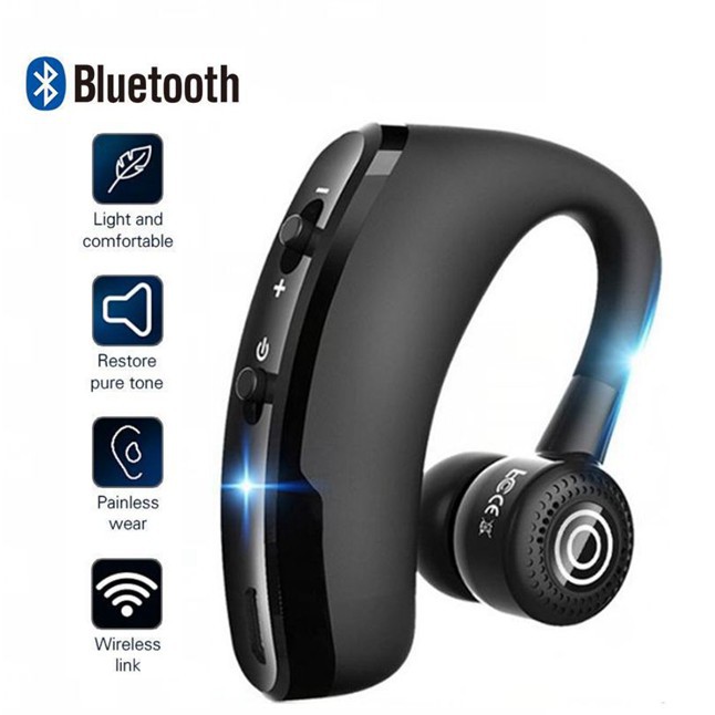 Tai Nghe Bluetooth V9 Phong Cách Doanh Nhân
