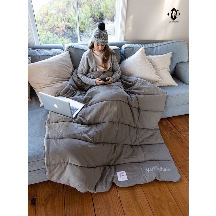 Túi ngủ cotton có mũ trùm đầu NatureHike NH20MSD02