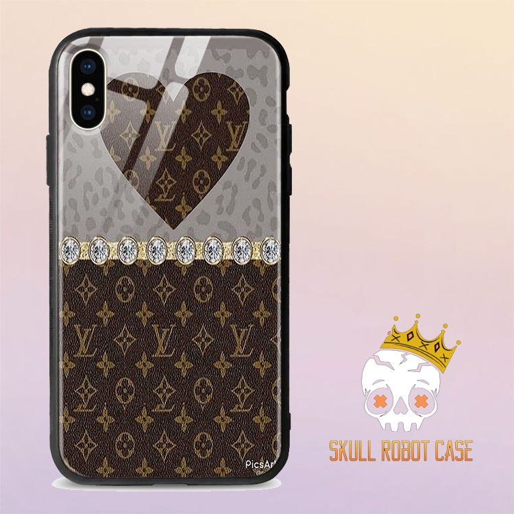 Ốp Bảo Vệ Louis Vuitton-Đồng Hồ Bao Chất Dành Cho Iphone Từ 5/5S Cho Đến Iphone 12/12 Pro Max