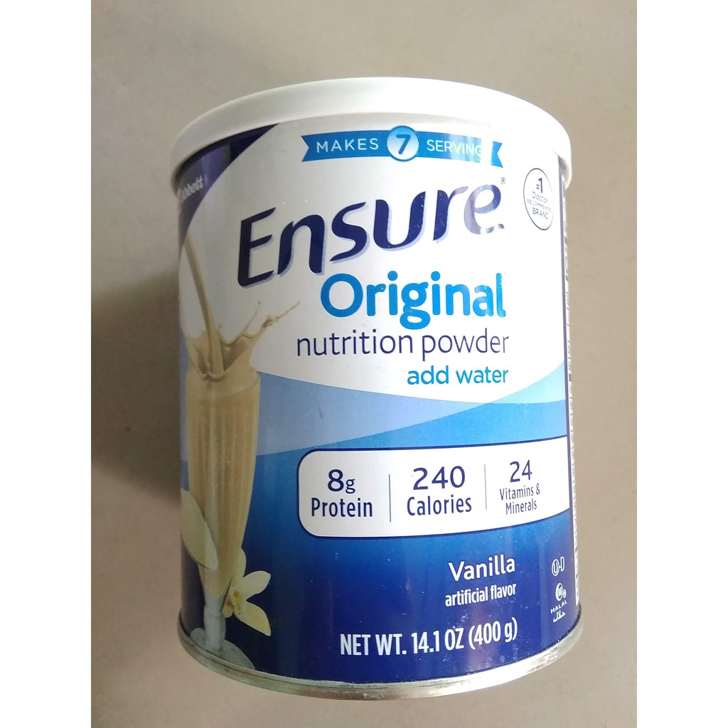 Sữa Ensure Original Nutrition Powder 400g - Hàng Mỹ chính hãng (có sẵn)