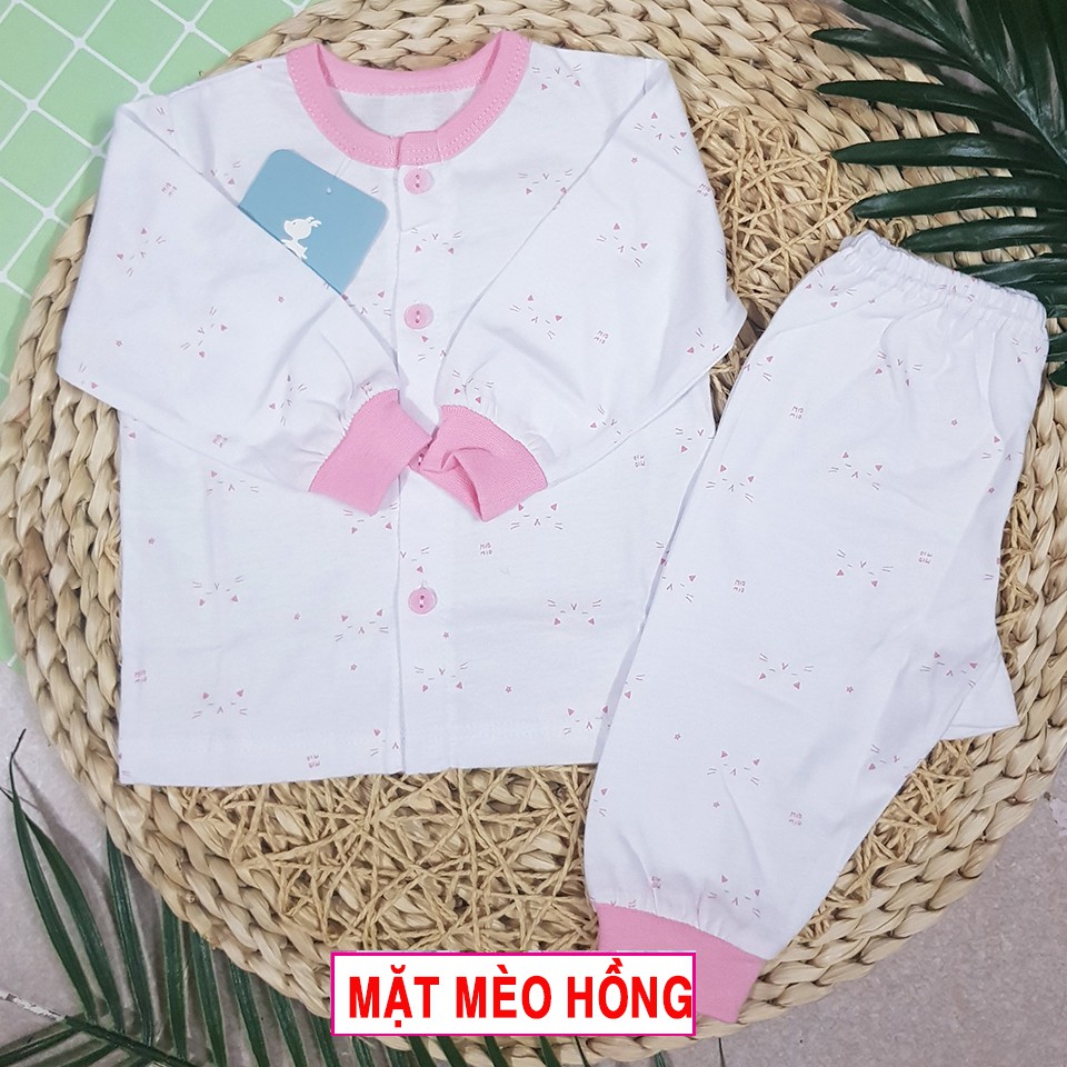 [MIO COTTON] Bộ Quần Áo Dài Tay MioMio Cho Bé Sơ Sinh Chất Cotton Mềm Mại