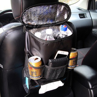 Multi-purpose Car Insulation Bag Storage Bag Pocket Tissue Box