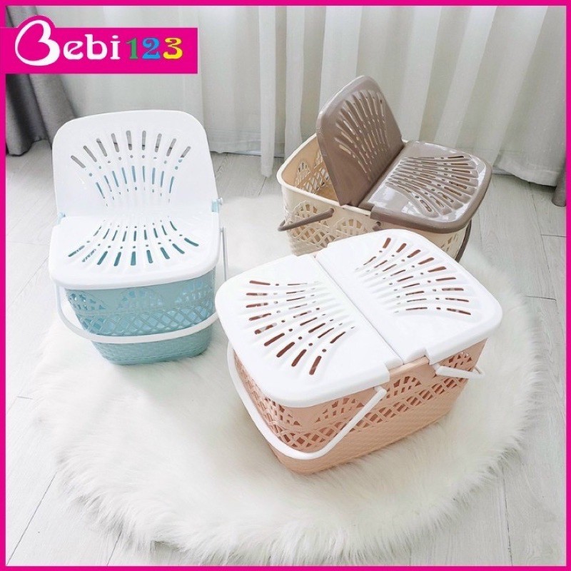 ( Loại 1) Giỏ Làn Bầu Đựng Đồ Đi Sinh Cho Mẹ Và Bé