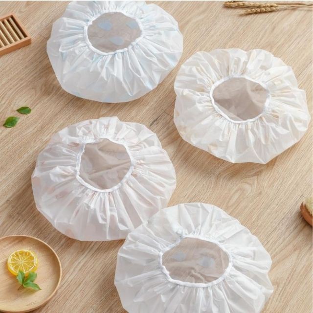Mũ Trùm Đầu Nilon Tránh Ướt Tóc, ủ tóc hấp dầu dưỡng tóc tại nhà