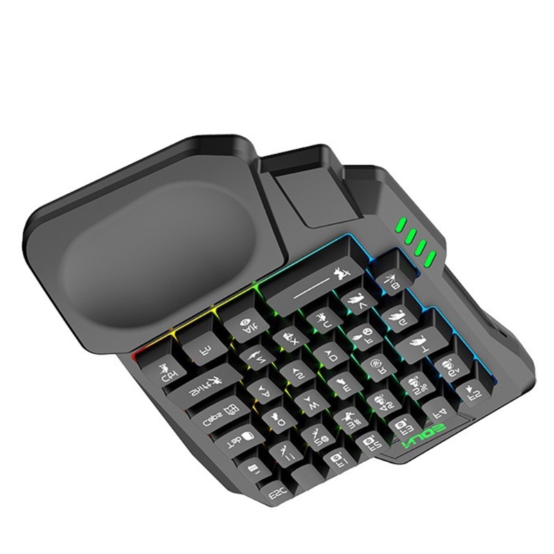 Bàn phím cơ một tay mini RGB có đèn nền dùng để chơi game