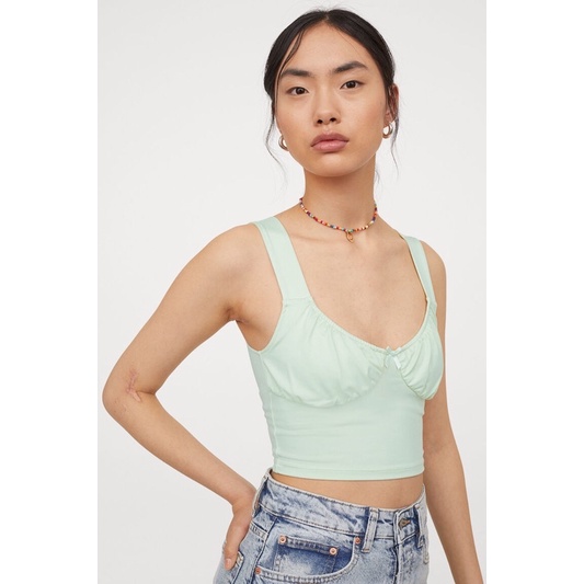 Áo H**M Cropped Top VNXK